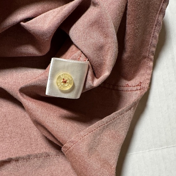 HOWLER BROS Men's Mansfield Shirt Mauve Short Sleeve Shirt Cotton‎ Blend Size XL - Picture 9 of 16